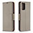 Leather Case Stands Flip Cover Holder B06F for Xiaomi Redmi Note 11 SE India 4G