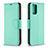 Leather Case Stands Flip Cover Holder B06F for Xiaomi Redmi Note 11 SE India 4G Green