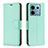 Leather Case Stands Flip Cover Holder B06F for Xiaomi Redmi Note 13 Pro 5G Green