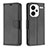 Leather Case Stands Flip Cover Holder B06F for Xiaomi Redmi Note 13 Pro+ Plus 5G