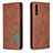 Leather Case Stands Flip Cover Holder B07F for Huawei P Smart Z (2019)