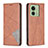 Leather Case Stands Flip Cover Holder B07F for Motorola Moto Edge (2023) 5G