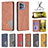 Leather Case Stands Flip Cover Holder B07F for Motorola Moto Edge 40 Pro 5G