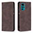 Leather Case Stands Flip Cover Holder B07F for Motorola Moto G22