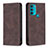 Leather Case Stands Flip Cover Holder B07F for Motorola Moto G71 5G