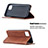 Leather Case Stands Flip Cover Holder B07F for Realme C11 (2021)