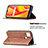 Leather Case Stands Flip Cover Holder B07F for Realme C12