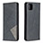 Leather Case Stands Flip Cover Holder B07F for Realme C20A Black