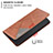 Leather Case Stands Flip Cover Holder B07F for Realme C53