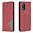 Leather Case Stands Flip Cover Holder B07F for Realme Narzo 30 5G Red