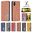 Leather Case Stands Flip Cover Holder B07F for Samsung Galaxy A04E