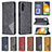 Leather Case Stands Flip Cover Holder B07F for Samsung Galaxy A04s