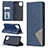 Leather Case Stands Flip Cover Holder B07F for Samsung Galaxy A12 5G