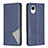 Leather Case Stands Flip Cover Holder B07F for Samsung Galaxy A23 5G SC-56C Blue