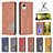 Leather Case Stands Flip Cover Holder B07F for Samsung Galaxy A23s