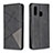 Leather Case Stands Flip Cover Holder B07F for Samsung Galaxy A40