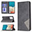 Leather Case Stands Flip Cover Holder B07F for Samsung Galaxy A53 5G