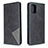 Leather Case Stands Flip Cover Holder B07F for Samsung Galaxy A71 4G A715 Black