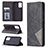 Leather Case Stands Flip Cover Holder B07F for Samsung Galaxy A72 4G