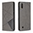 Leather Case Stands Flip Cover Holder B07F for Samsung Galaxy M10