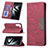 Leather Case Stands Flip Cover Holder B07F for Samsung Galaxy S21 FE 5G