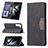 Leather Case Stands Flip Cover Holder B07F for Samsung Galaxy S21 FE 5G