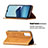 Leather Case Stands Flip Cover Holder B07F for Vivo Y12A