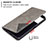 Leather Case Stands Flip Cover Holder B07F for Vivo Y21