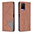 Leather Case Stands Flip Cover Holder B07F for Vivo Y21