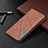 Leather Case Stands Flip Cover Holder B07F for Vivo Y31 (2021)