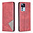 Leather Case Stands Flip Cover Holder B07F for Xiaomi Mi 12T 5G Red