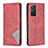 Leather Case Stands Flip Cover Holder B07F for Xiaomi Redmi Note 11 Pro 5G Red