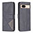 Leather Case Stands Flip Cover Holder B08F for Google Pixel 8a 5G