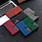 Leather Case Stands Flip Cover Holder B08F for Huawei Honor X7a