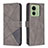 Leather Case Stands Flip Cover Holder B08F for Motorola Moto Edge (2023) 5G