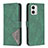 Leather Case Stands Flip Cover Holder B08F for Motorola Moto G73 5G
