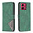 Leather Case Stands Flip Cover Holder B08F for Motorola Moto G84 5G