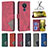 Leather Case Stands Flip Cover Holder B08F for Nokia C21