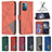 Leather Case Stands Flip Cover Holder B08F for Nokia G11