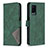 Leather Case Stands Flip Cover Holder B08F for Oppo A54 4G Green