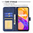 Leather Case Stands Flip Cover Holder B08F for Realme 8 4G