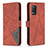 Leather Case Stands Flip Cover Holder B08F for Realme 9 5G India