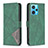 Leather Case Stands Flip Cover Holder B08F for Realme 9 Pro+ Plus 5G Green