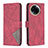 Leather Case Stands Flip Cover Holder B08F for Realme V50 5G Red