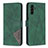 Leather Case Stands Flip Cover Holder B08F for Samsung Galaxy A04s Green