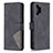 Leather Case Stands Flip Cover Holder B08F for Samsung Galaxy A32 5G Black
