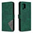 Leather Case Stands Flip Cover Holder B08F for Samsung Galaxy A42 5G Green