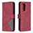 Leather Case Stands Flip Cover Holder B08F for Samsung Galaxy A52s 5G Red