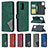 Leather Case Stands Flip Cover Holder B08F for Samsung Galaxy A91