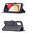 Leather Case Stands Flip Cover Holder B08F for Samsung Galaxy M02s